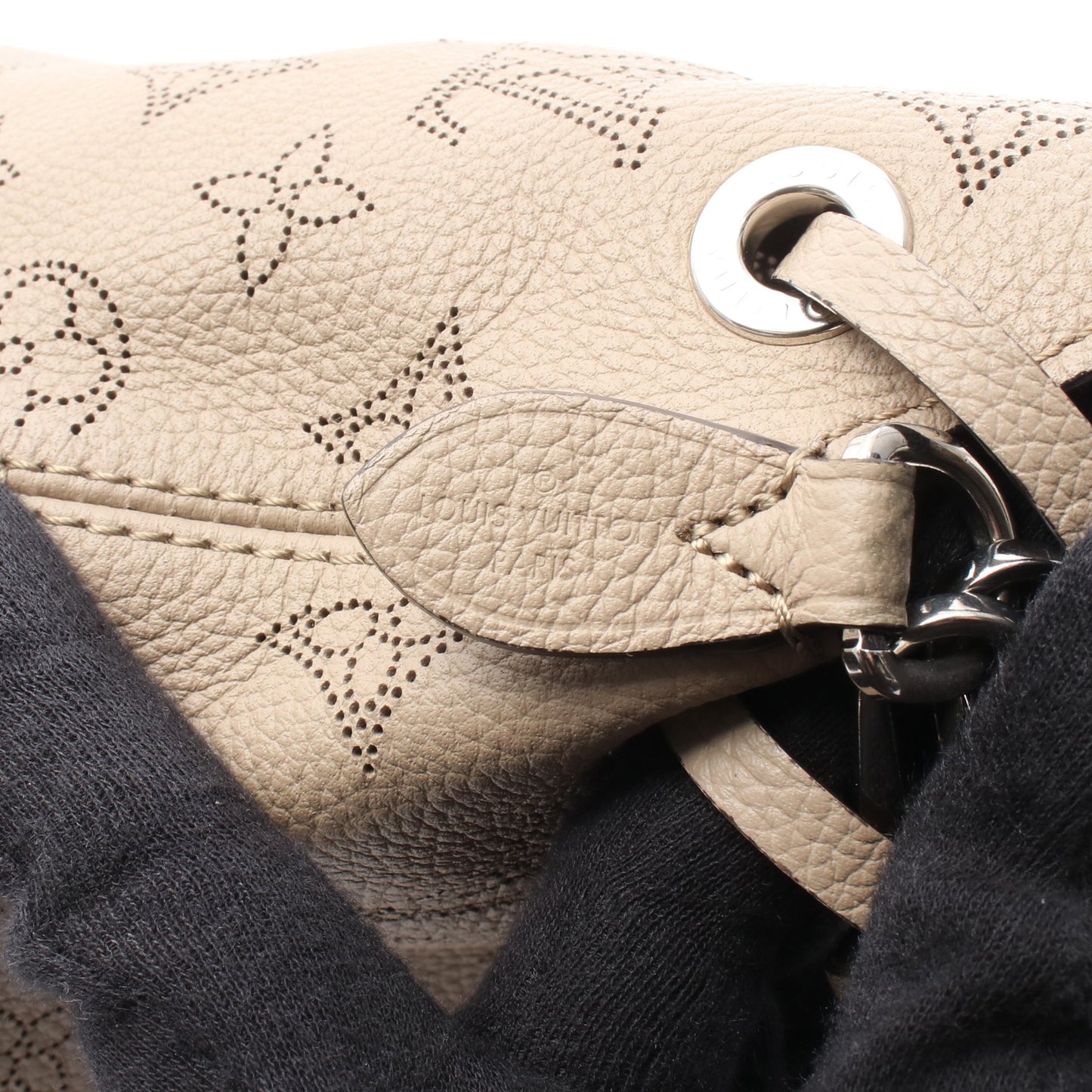 ベラ マヒナ ガレ チェーンハンドバッグ レザー グレーベージュ ルイヴィトン バッグ LOUIS VUITTON