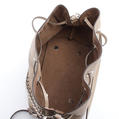 ベラ マヒナ ガレ チェーンハンドバッグ レザー グレーベージュ ルイヴィトン バッグ LOUIS VUITTON