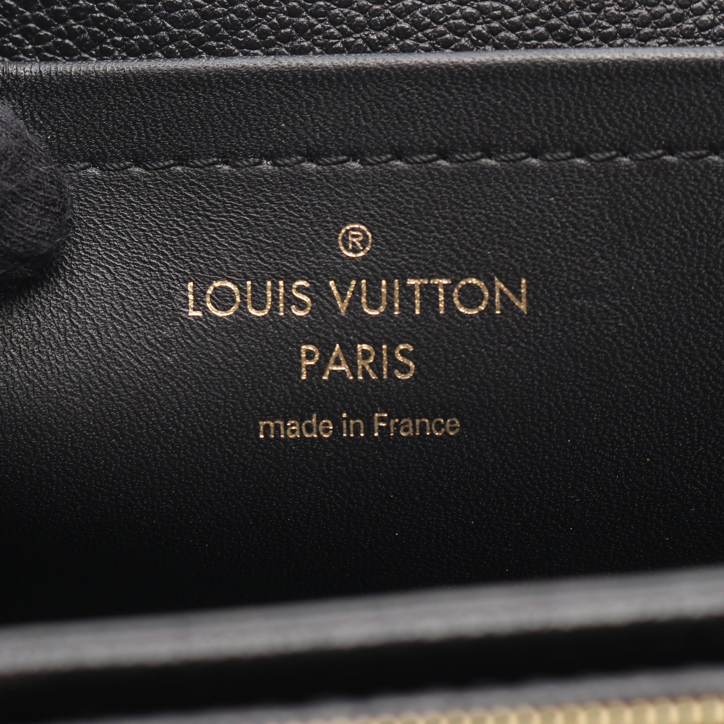 マルソー モノグラムアンプラント ノワール チェーンショルダーバッグ レザー ブラック ルイヴィトン バッグ LOUIS VUITTON