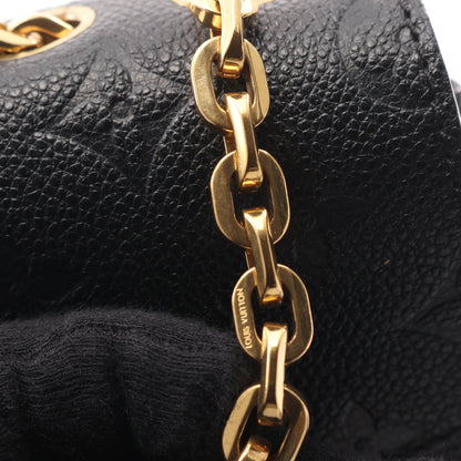 マルソー モノグラムアンプラント ノワール チェーンショルダーバッグ レザー ブラック ルイヴィトン バッグ LOUIS VUITTON