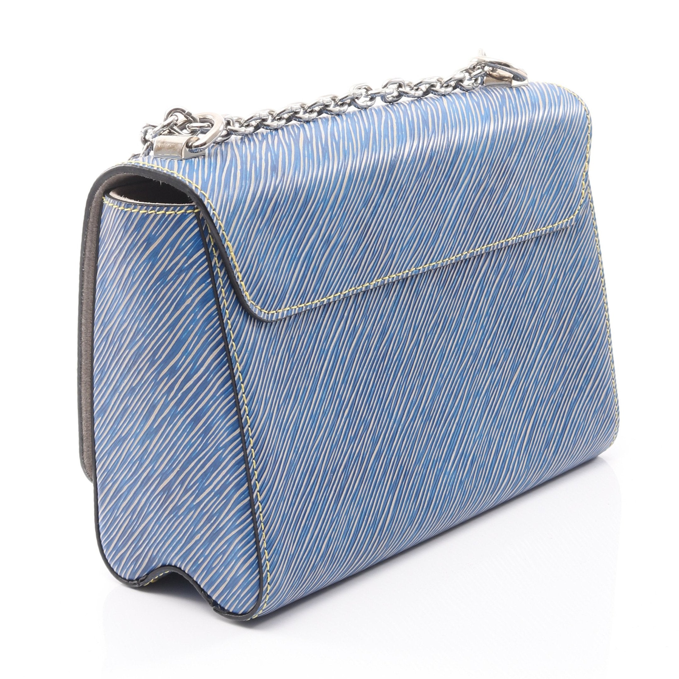ルイヴィトン LOUIS VUITTON エピデニム ツイストMM ショルダーバッグ ブルー M51065 中古 新入荷 LV1716 LOUIS VUITTON - ルイ・ヴィトン LOUIS VUITTON ツイストMM ショルダー
