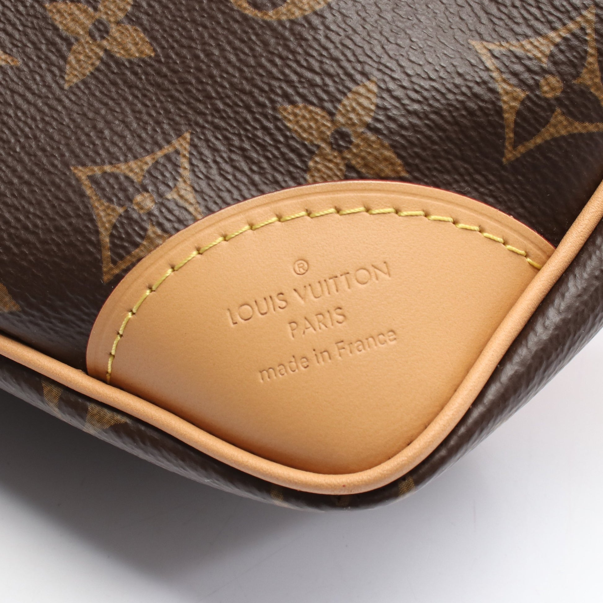 オデオン NM PM モノグラム ショルダーバッグ PVC レザー ブラウン ルイヴィトン バッグ LOUIS VUITTON
