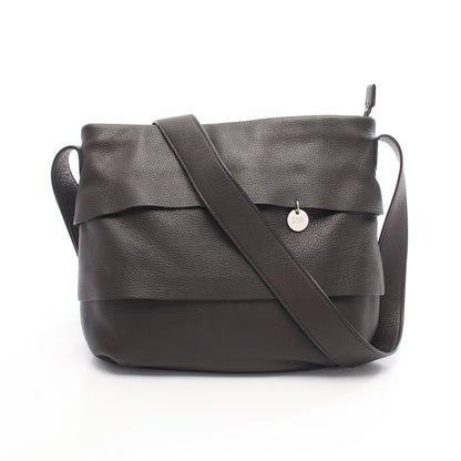 ショルダーバッグ レザー ダークブラウン ニナリッチ バッグ NINA RICCI