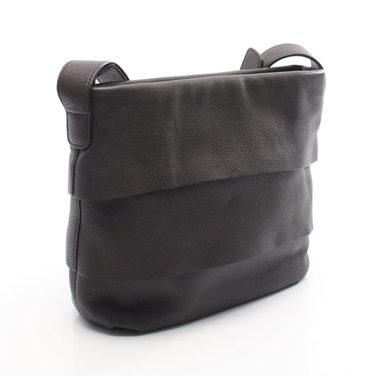 ショルダーバッグ レザー ダークブラウン ニナリッチ バッグ NINA RICCI