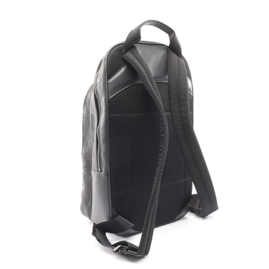 ミカエル ダミエアンフィニ バックパック リュックサック レザー ブラック ルイヴィトン バッグ LOUIS VUITTON