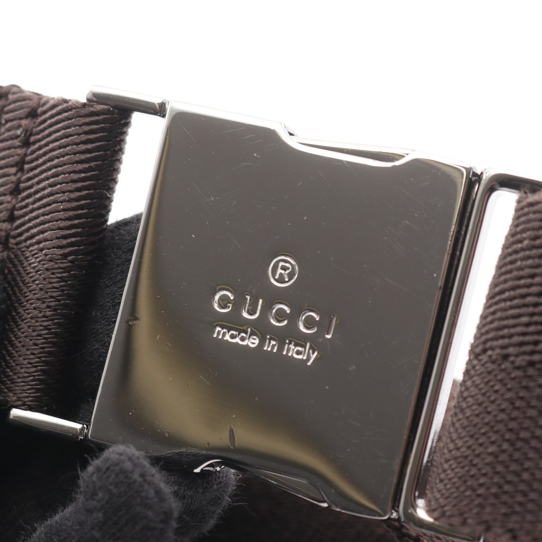 GGキャンバス ボディバッグ ウエストバッグ キャンバス レザー