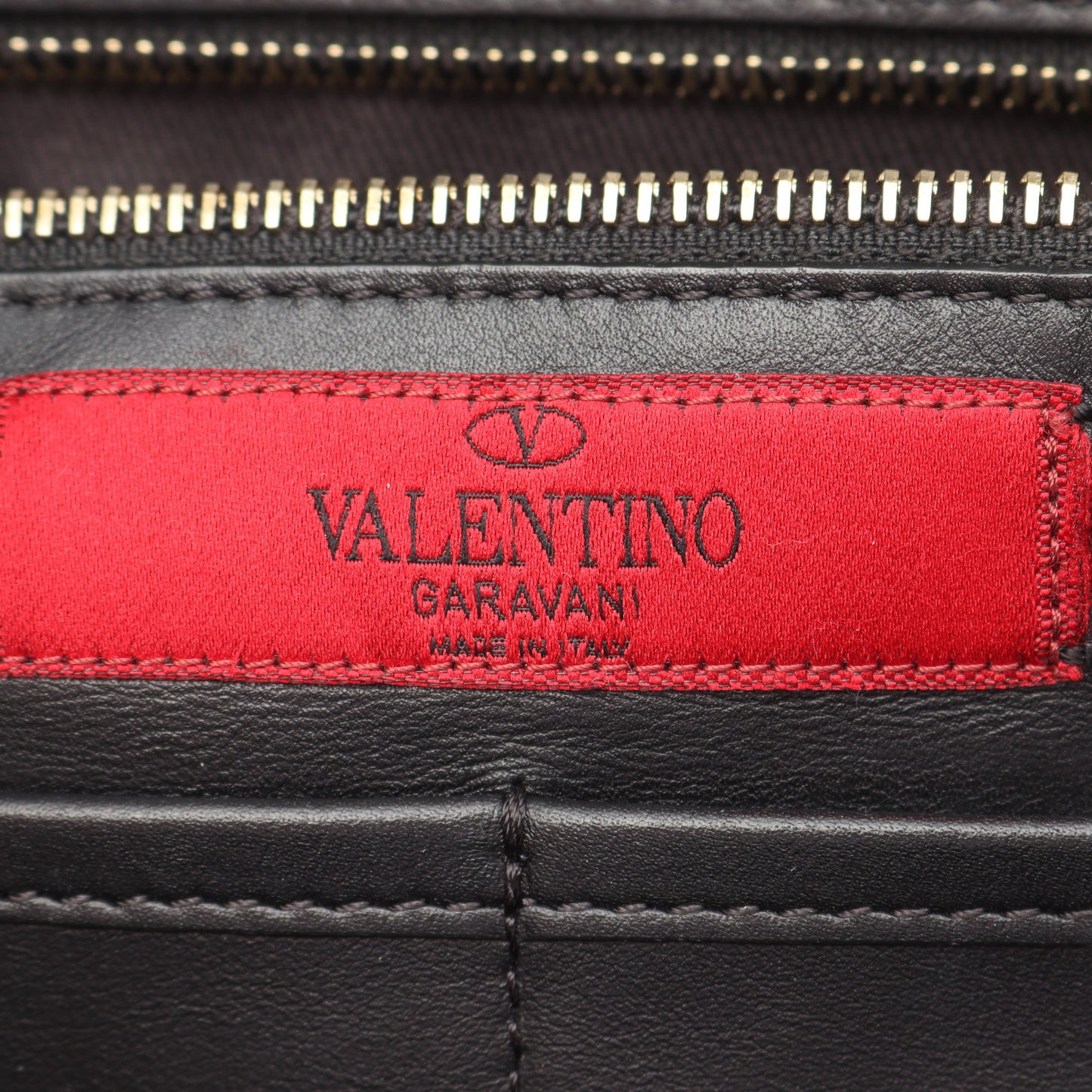 ロックスタッズ ハンドバッグ トートバッグ レザー ブラック ヴァレンティノ バッグ VALENTINO