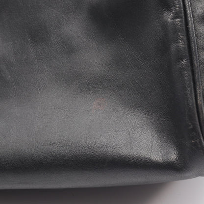 アナグラム ミニボストンバッグ レザー ブラック ロエベ バッグ LOEWE