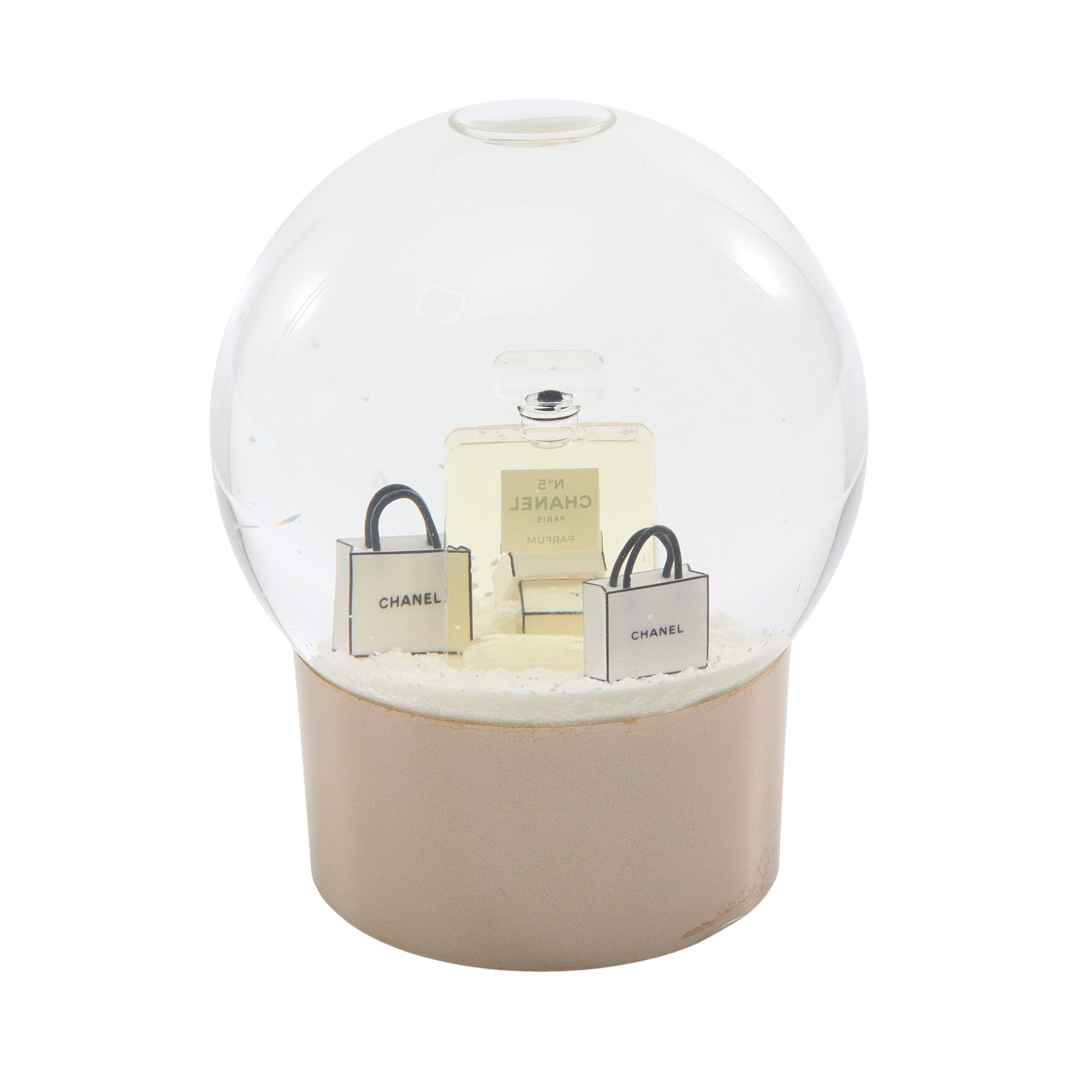 スノードーム 2021 ノベルティ No.5 ショッパー インテリア ガラス