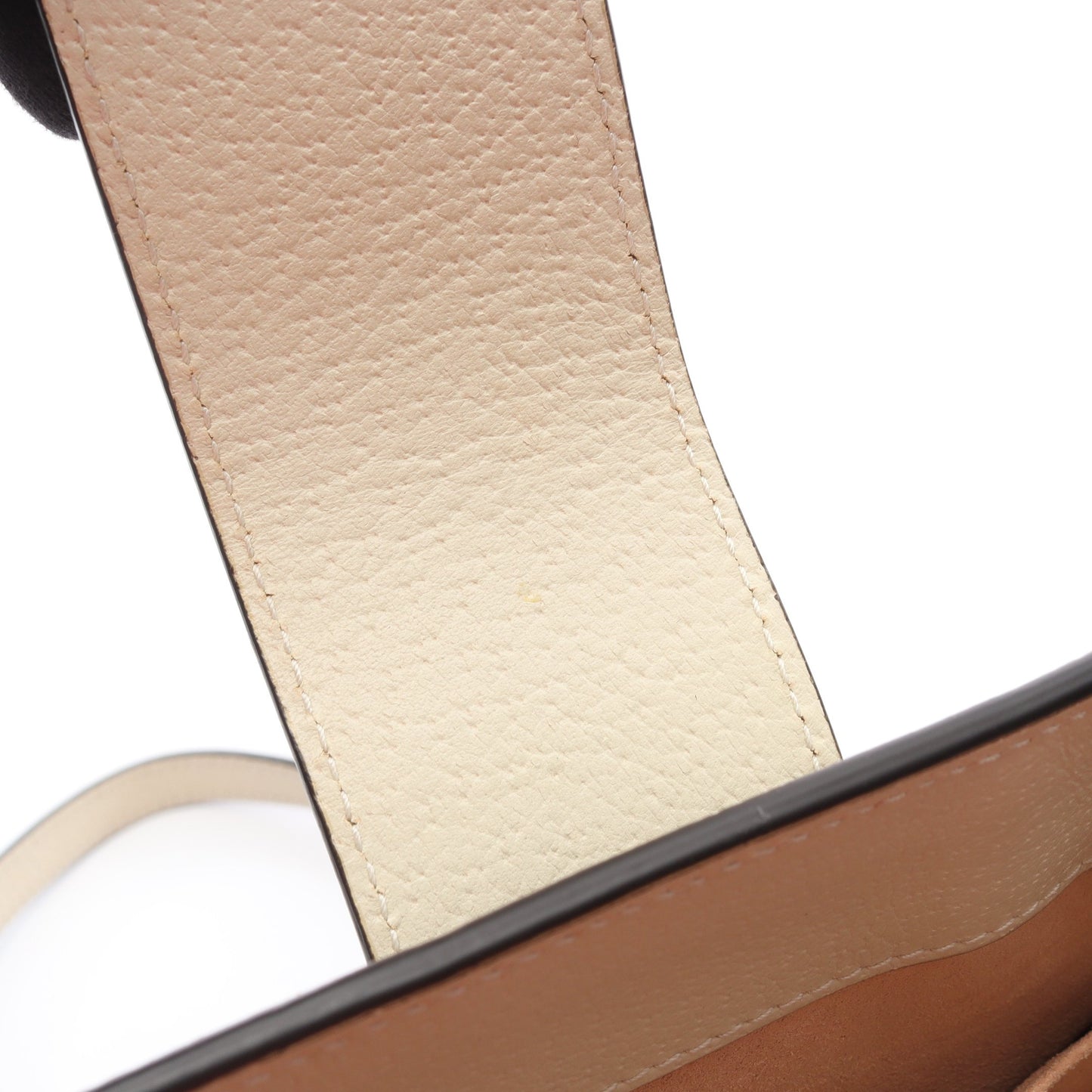 パドロック GGスモール GGスプリーム チェーンショルダーバッグ PVC レザー ベージュ オフホワイト マルチカラー グッチ バッグ GUCCI