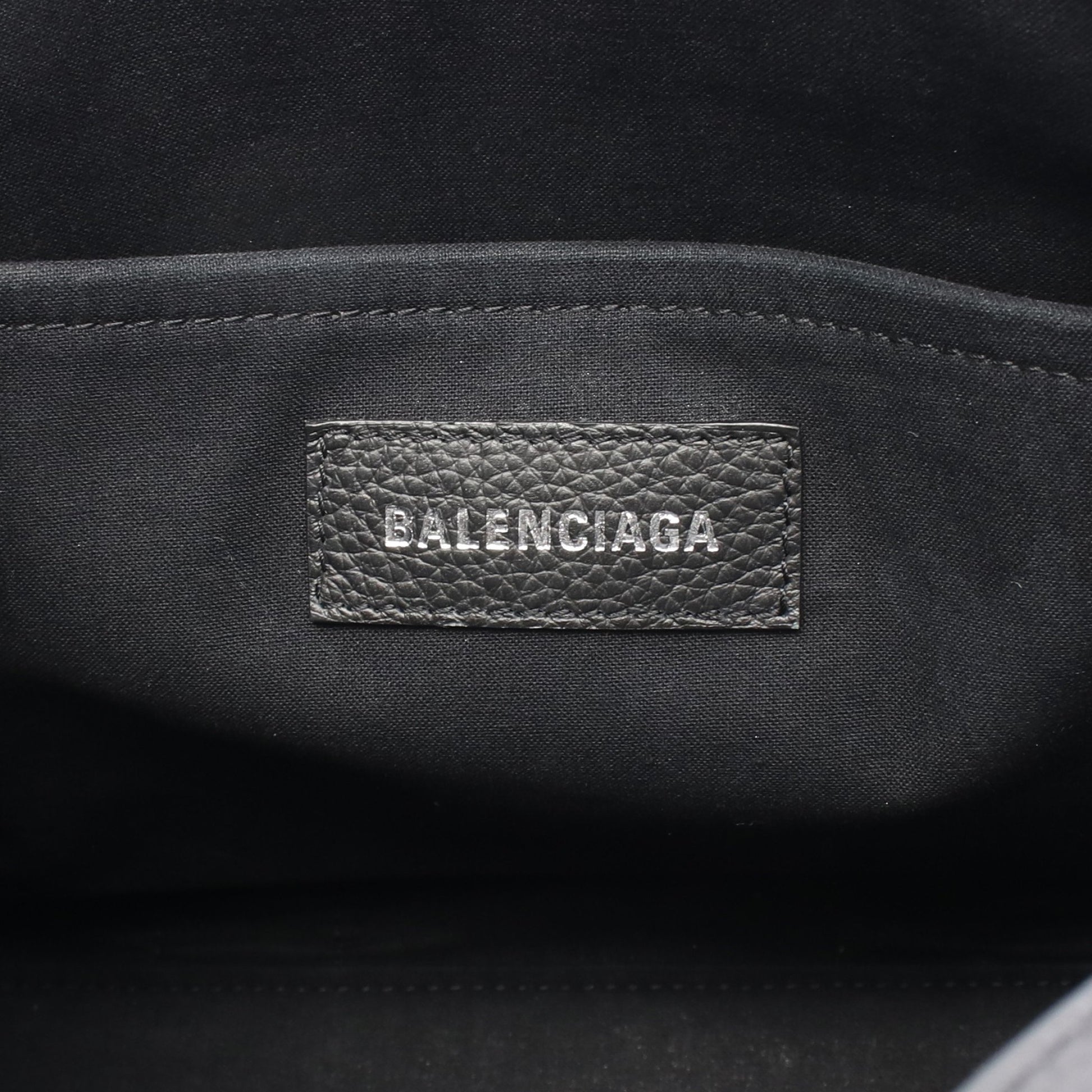 HARDWARE TOTE ハードウェア ハンドバッグ トートバッグ レザー ブラック 2WAY バレンシアガ バッグ BALENCIAGA