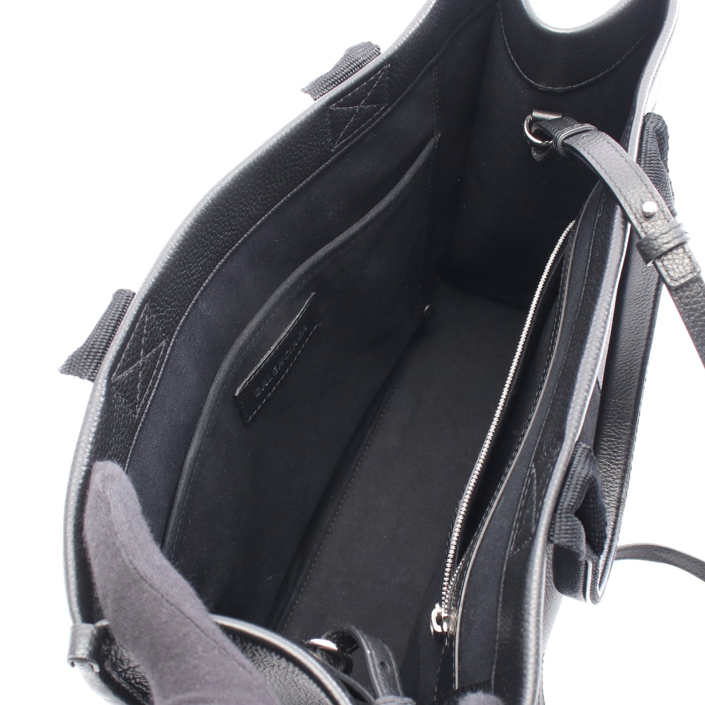 HARDWARE TOTE ハードウェア ハンドバッグ トートバッグ レザー ブラック 2WAY バレンシアガ バッグ BALENCIAGA