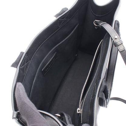 HARDWARE TOTE ハードウェア ハンドバッグ トートバッグ レザー ブラック 2WAY バレンシアガ バッグ BALENCIAGA