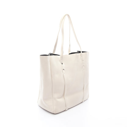 エブリデイ トート S ハンドバッグ トートバッグ レザー オフホワイト バレンシアガ バッグ BALENCIAGA