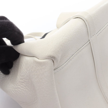 エブリデイ トート S ハンドバッグ トートバッグ レザー オフホワイト バレンシアガ バッグ BALENCIAGA