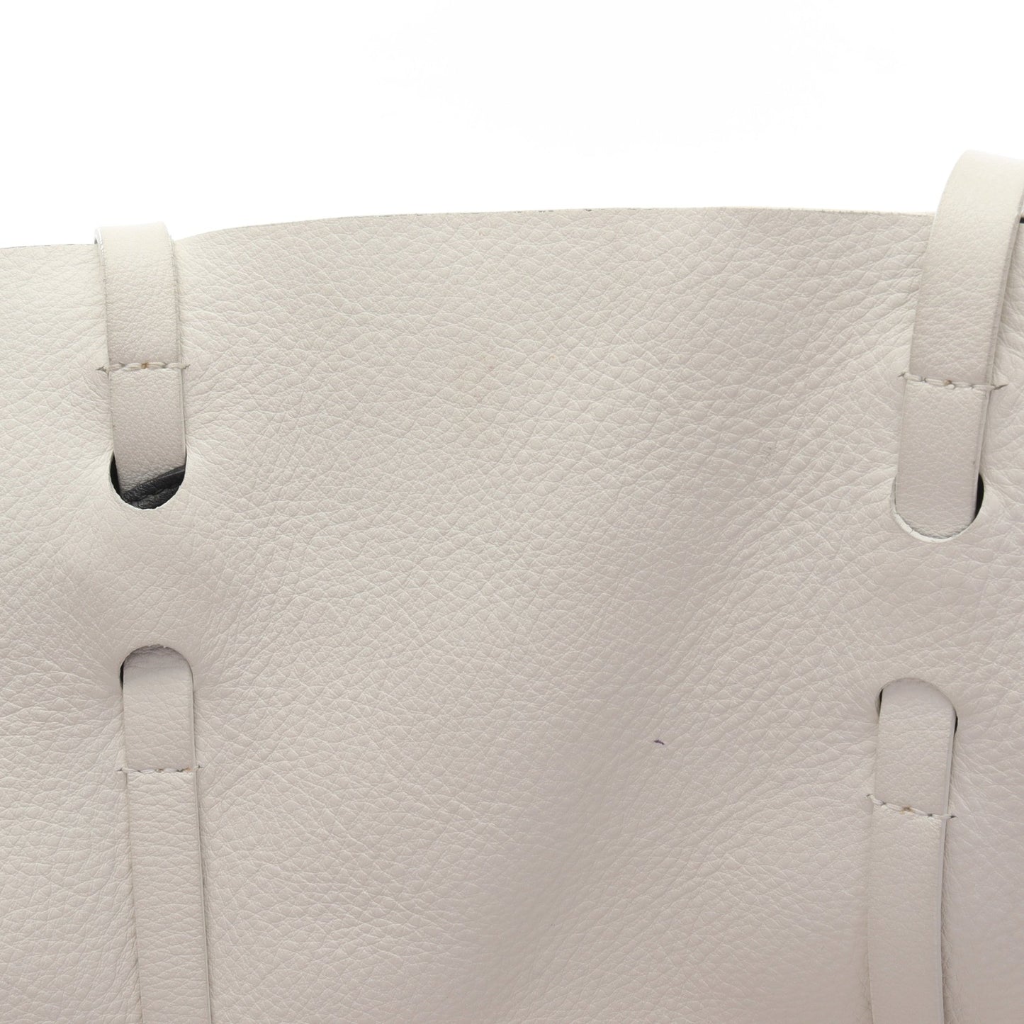 エブリデイ トート S ハンドバッグ トートバッグ レザー オフホワイト バレンシアガ バッグ BALENCIAGA