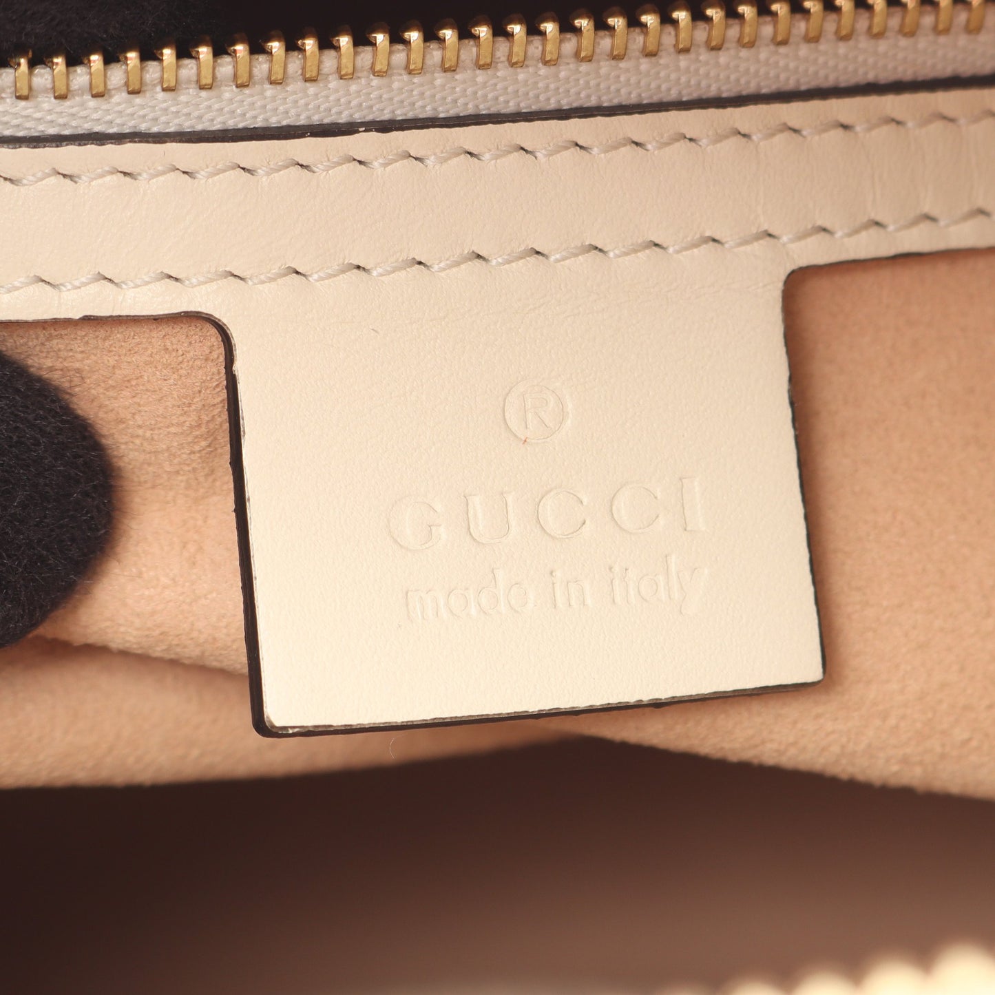 グッチシマ ハンドバッグ レザー オフホワイト 2WAY グッチ バッグ GUCCI