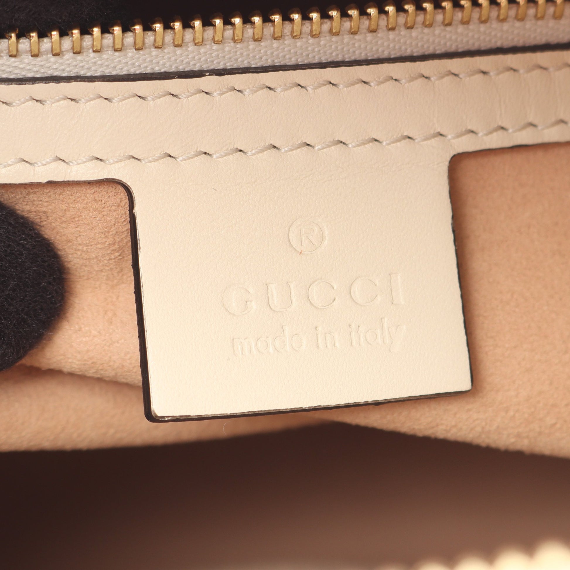 グッチシマ ハンドバッグ レザー オフホワイト 2WAY グッチ バッグ GUCCI