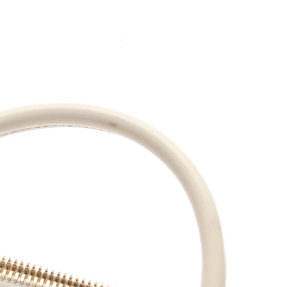 グッチシマ ハンドバッグ レザー オフホワイト 2WAY グッチ バッグ GUCCI