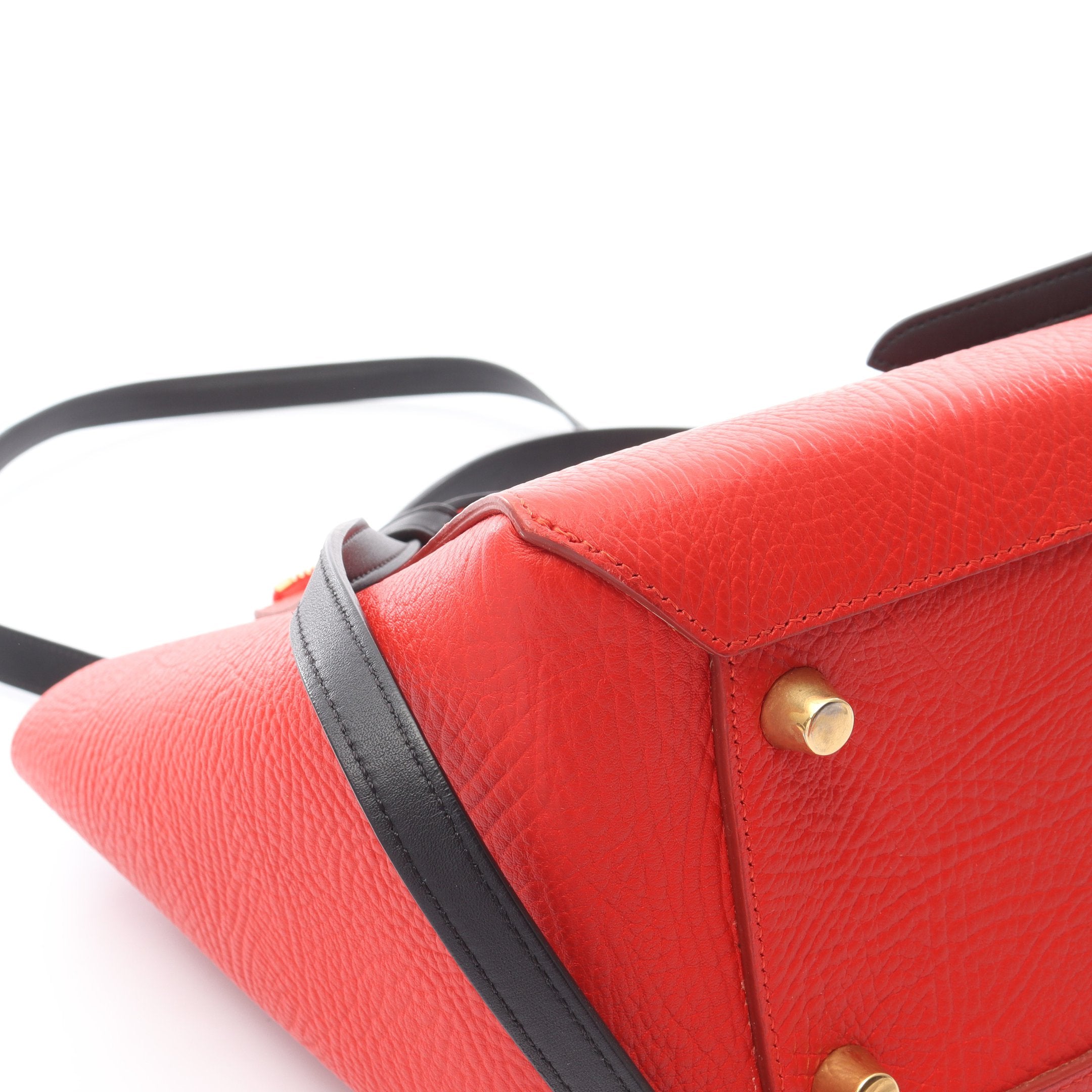BELT BAG MINI ベルトバッグ ミニ ハンドバッグ レザー レッド 