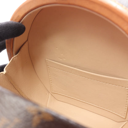 プティット ボワット シャポー モノグラム ハンドバッグ PVC レザー ブラウン ルイヴィトン バッグ LOUIS VUITTON