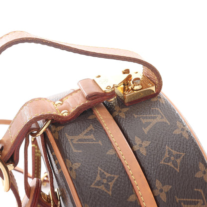 プティット ボワット シャポー モノグラム ハンドバッグ PVC レザー ブラウン ルイヴィトン バッグ LOUIS VUITTON