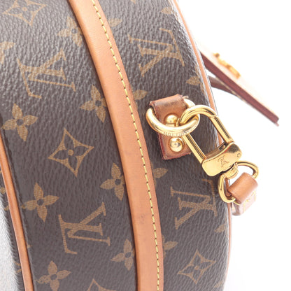 プティット ボワット シャポー モノグラム ハンドバッグ PVC レザー ブラウン ルイヴィトン バッグ LOUIS VUITTON