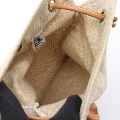 アリーヌPM ショルダーバッグ トワルシェブロン レザー ベージュ ライトブラウン ゴールド金具 エルメス バッグ HERMES