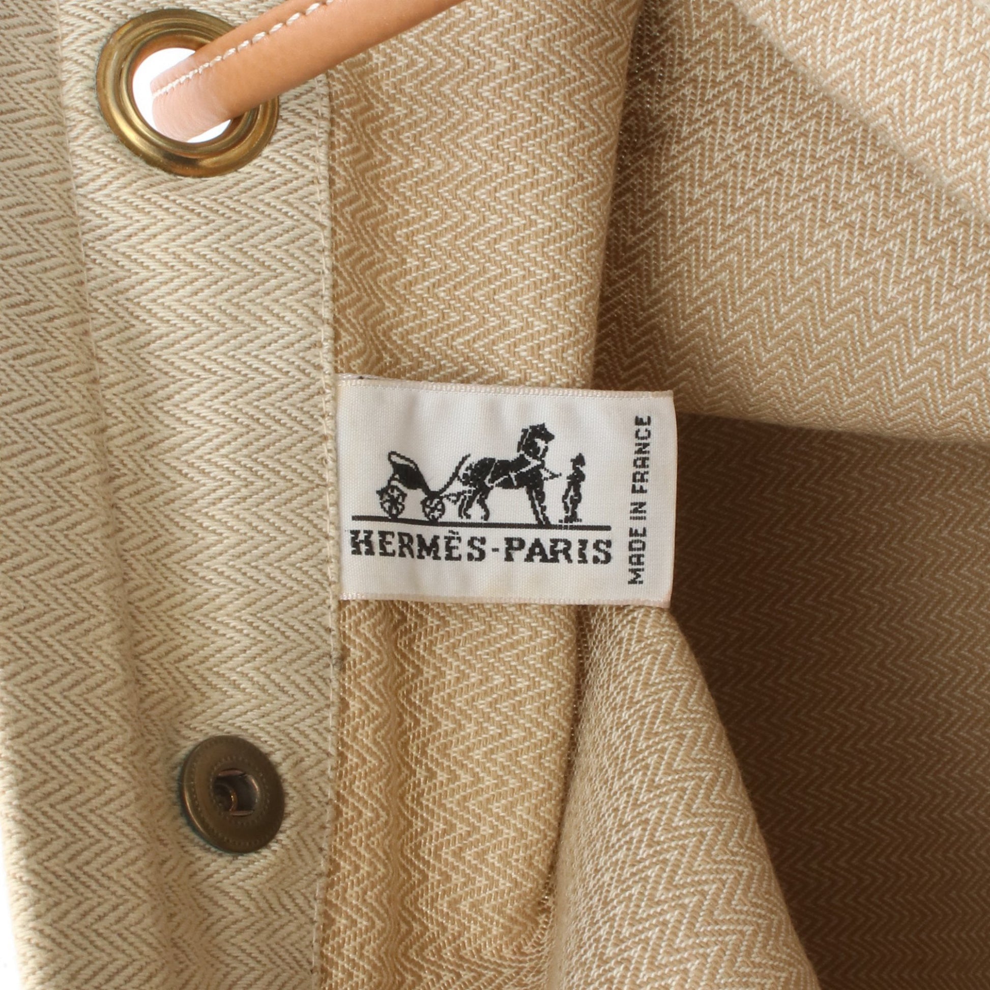 アリーヌPM ショルダーバッグ トワルシェブロン レザー ベージュ ライトブラウン ゴールド金具 エルメス バッグ HERMES