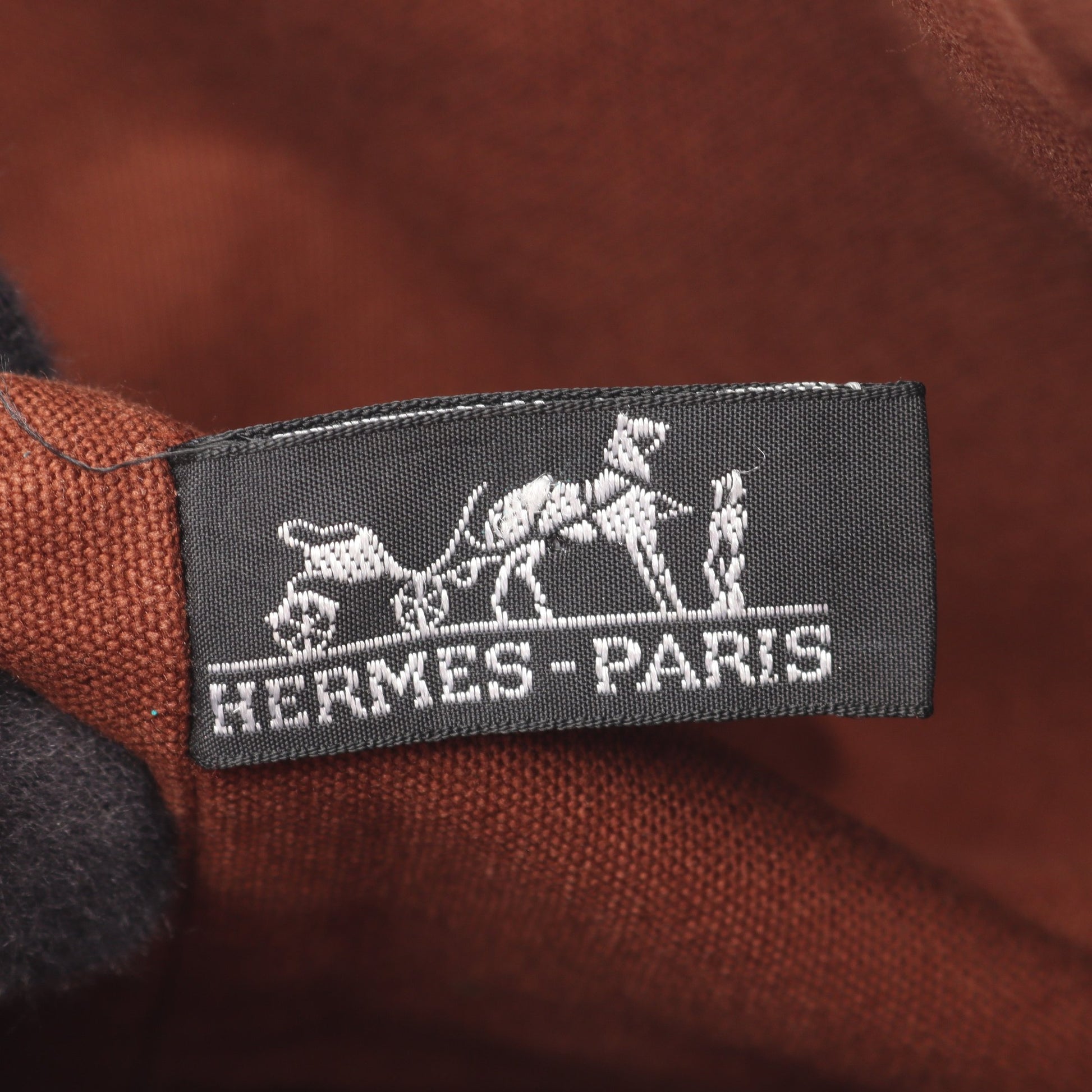 ポロションミミルGM ショルダーバッグ キャンバス レザー ブラウン ゴールド金具 エルメス バッグ HERMES