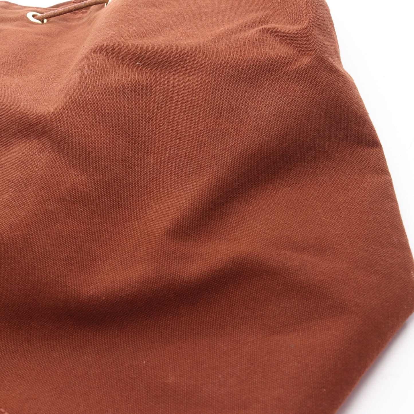 ポロションミミルGM ショルダーバッグ キャンバス レザー ブラウン ゴールド金具 エルメス バッグ HERMES