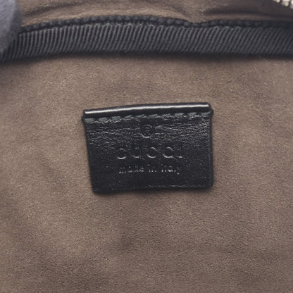 グッチシマ ダブルポーチ ベルトバッグ ウエストバッグ ボディバッグ レザー ブラック グッチ バッグ GUCCI