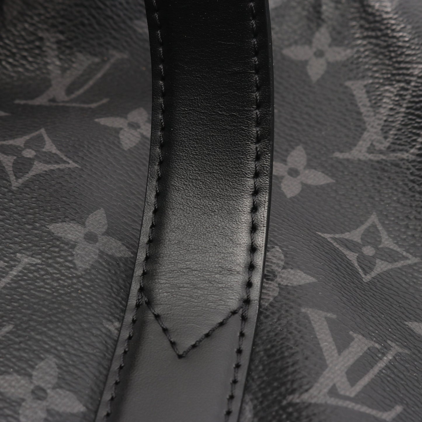 カバ ライト モノグラムエクリプス ショルダーバッグ トートバッグ PVC レザー ブラック ルイヴィトン バッグ LOUIS VUITTON