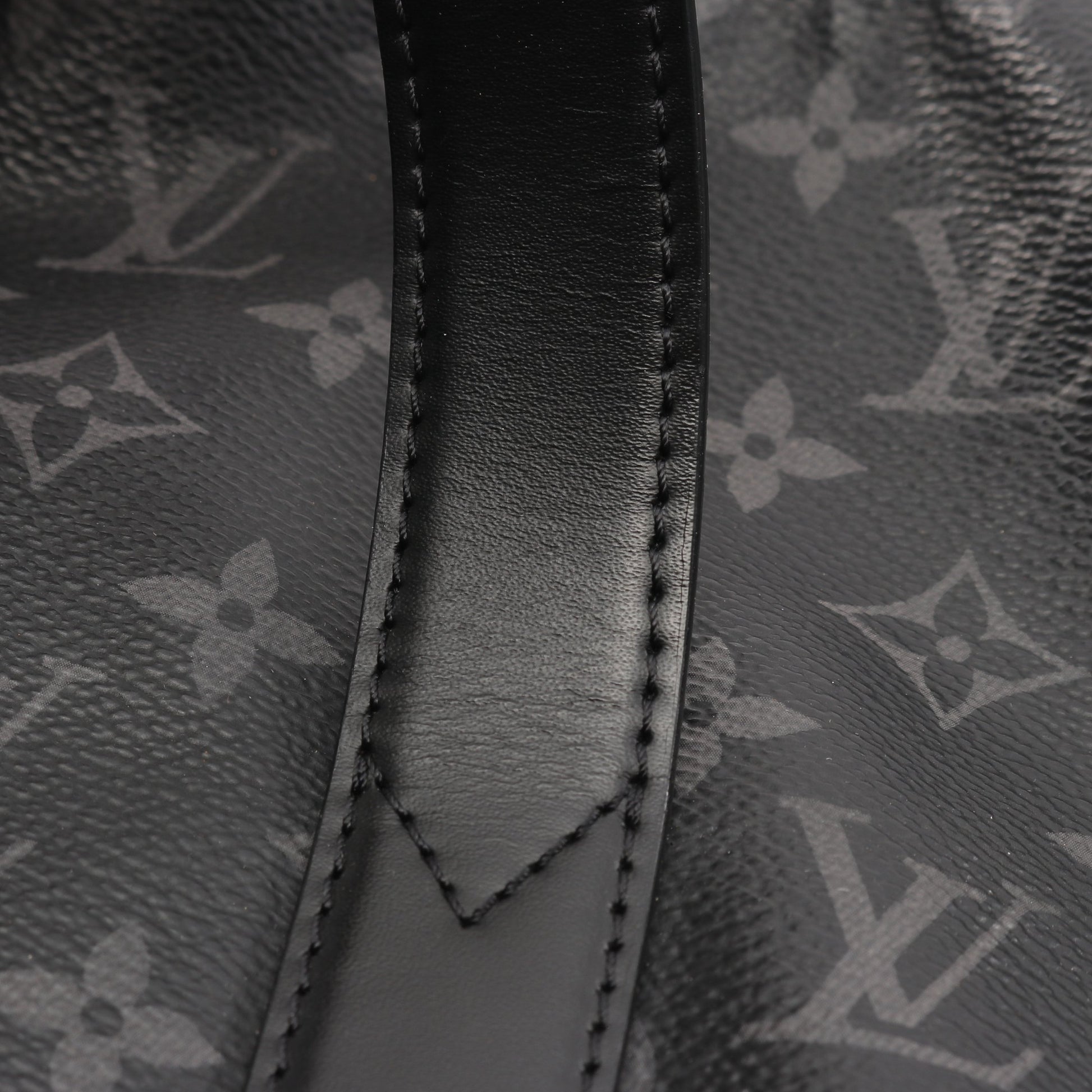 カバ ライト モノグラムエクリプス ショルダーバッグ トートバッグ PVC レザー ブラック ルイヴィトン バッグ LOUIS VUITTON