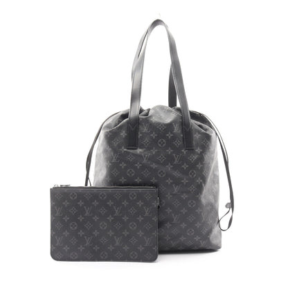 カバ ライト モノグラムエクリプス ショルダーバッグ トートバッグ PVC レザー ブラック ルイヴィトン バッグ LOUIS VUITTON