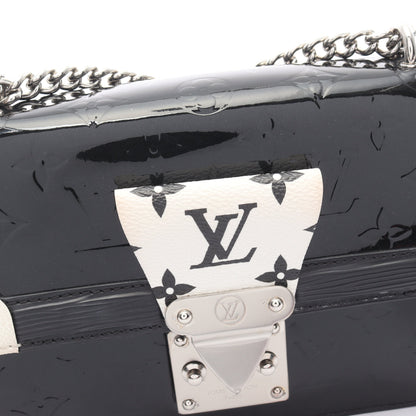 ワインウッドPM モノグラムヴェルニ エピ チェーンショルダーバッグ PVC レザー ブラック ホワイト ルイヴィトン バッグ LOUIS VUITTON