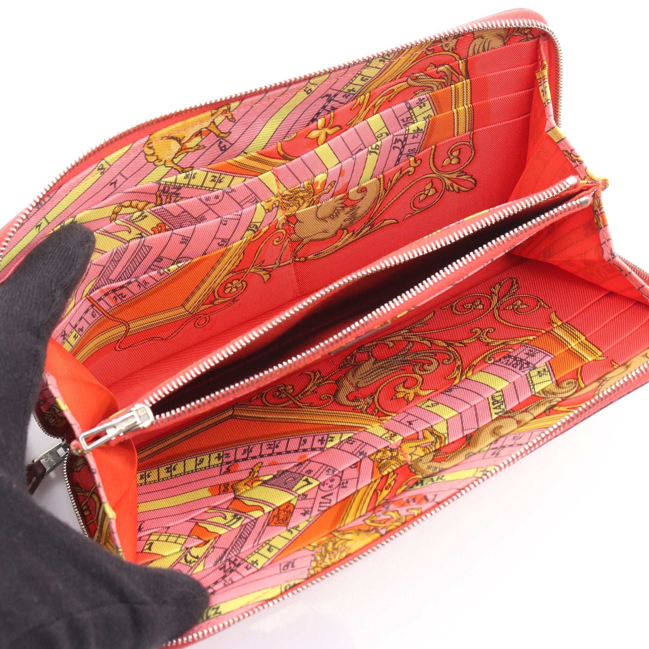 アザップロング シルクイン ローズジャイプール ラウンドファスナー長