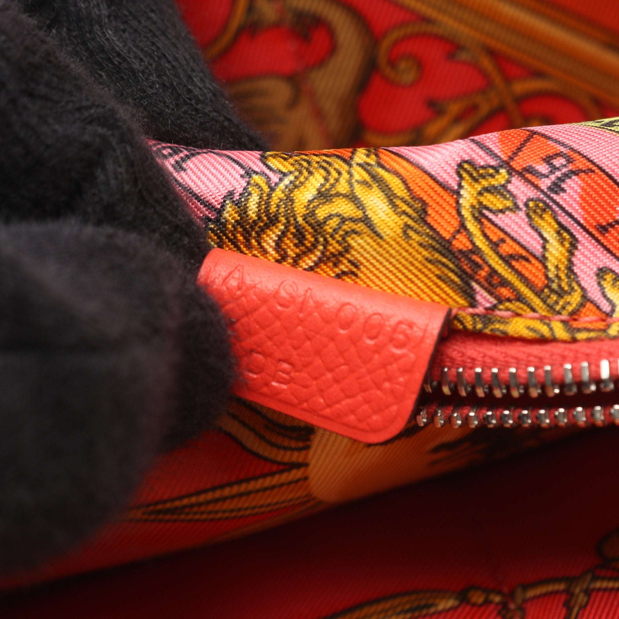 アザップロング シルクイン ローズジャイプール ラウンドファスナー長