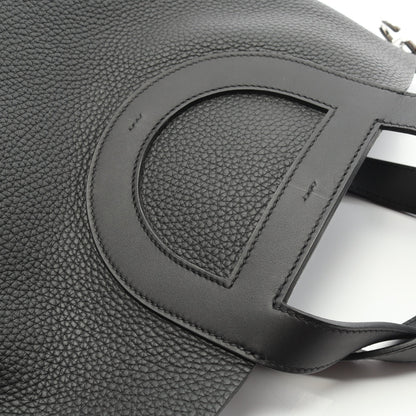 インザループ23 ハンドバッグ トリヨンクレマンス ブラック シルバー金具 K刻印 エルメス バッグ HERMES