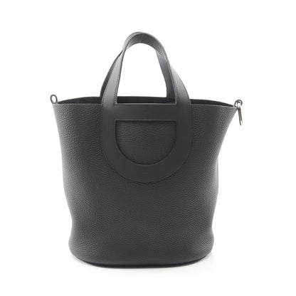 インザループ23 ハンドバッグ トリヨンクレマンス ブラック シルバー金具 K刻印 エルメス バッグ HERMES