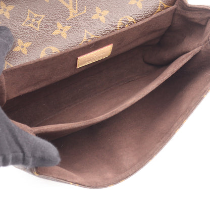 ポシェット メティス MM モノグラム ハンドバッグ PVC レザー ブラウン 2WAY ルイヴィトン バッグ LOUIS VUITTON