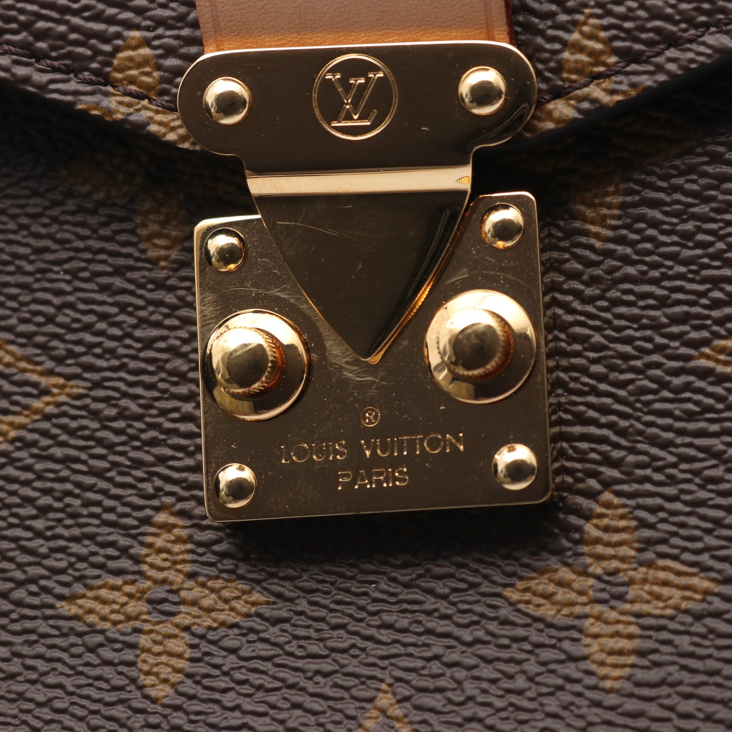 ポシェット メティス MM モノグラム ハンドバッグ PVC レザー ブラウン 2WAY ルイヴィトン バッグ LOUIS VUITTON