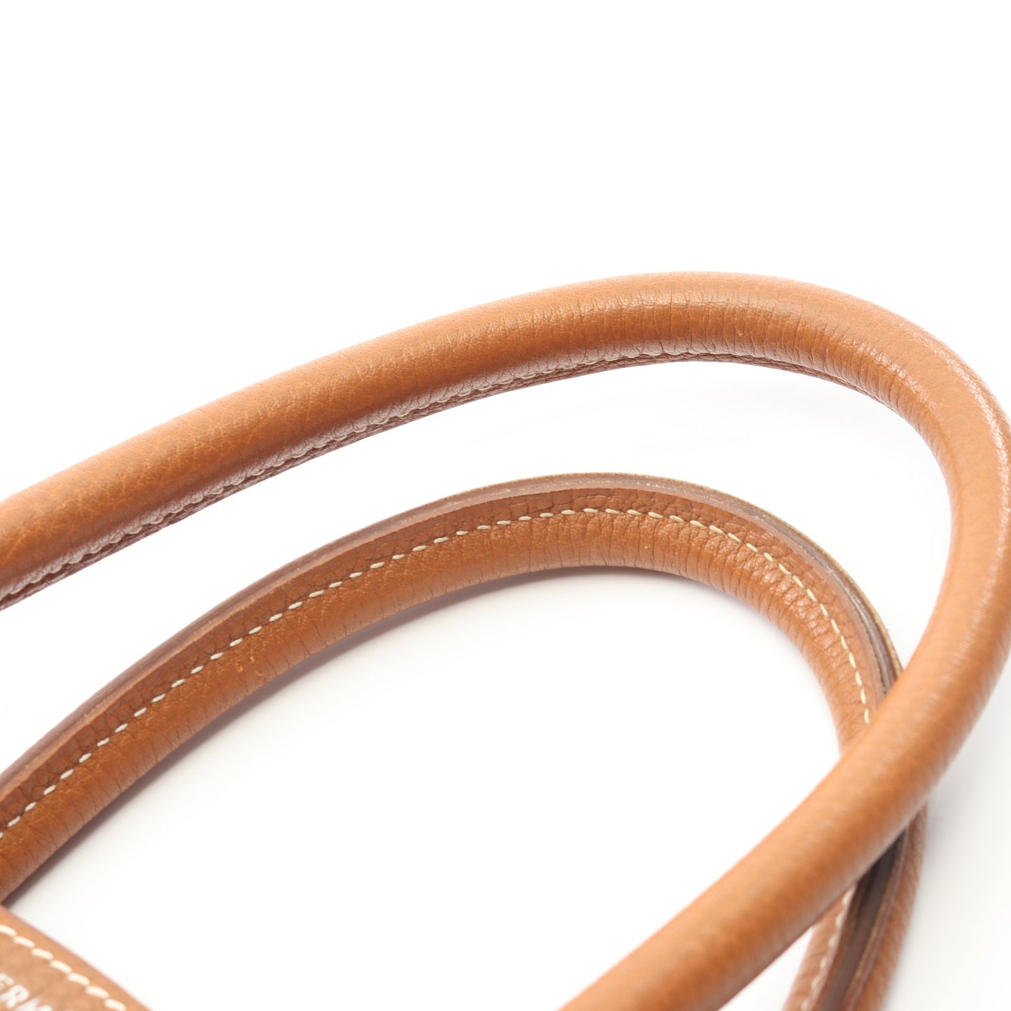 バーキン35 ゴールド ハンドバッグ トゴ ライトブラウン シルバー金具 □F刻印 エルメス バッグ HERMES