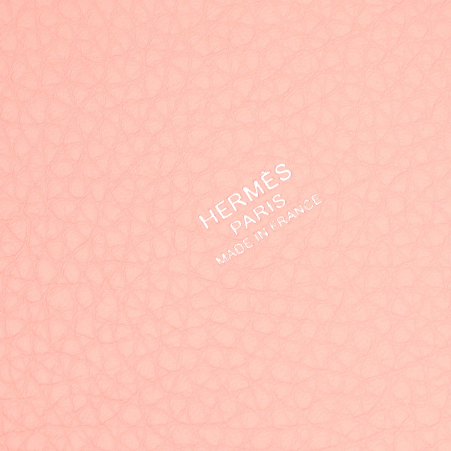 ピコタンロックPM ローズサクラ ハンドバッグ トリヨンクレマンス ライトピンク シルバー金具 Z刻印 エルメス バッグ HERMES