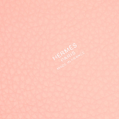 ピコタンロックPM ローズサクラ ハンドバッグ トリヨンクレマンス ライトピンク シルバー金具 Z刻印 エルメス バッグ HERMES