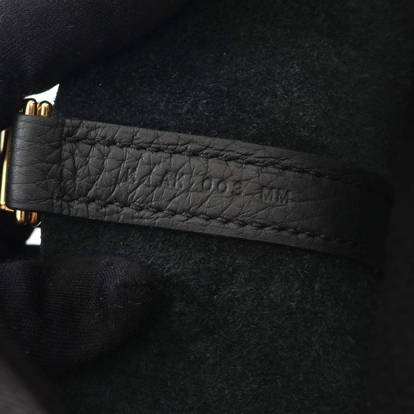 ピコタンロックPM ハンドバッグ トリヨンクレマンス ブラック ゴールド金具 K刻印 エルメス バッグ HERMES