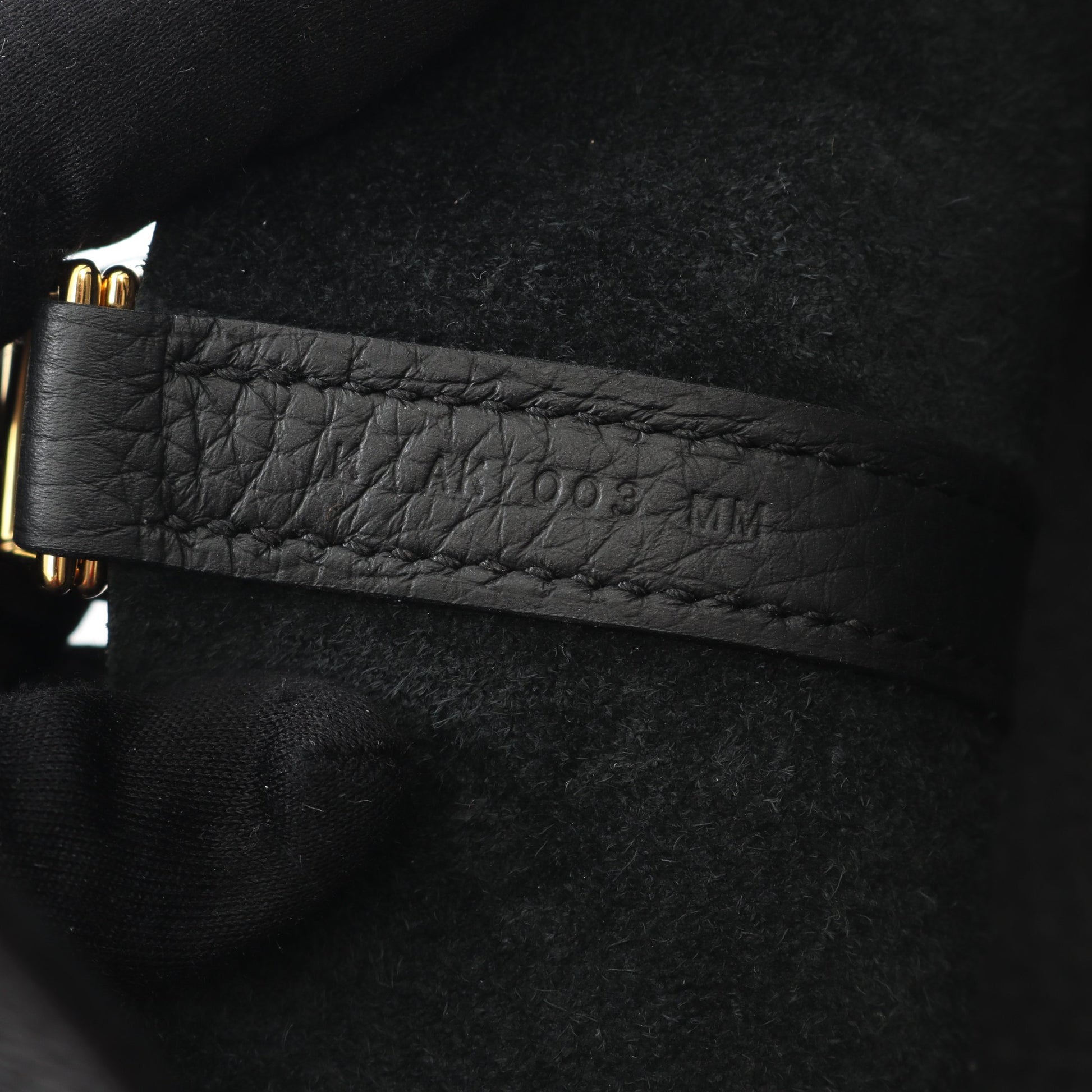 ピコタンロックPM ハンドバッグ トリヨンクレマンス ブラック ゴールド金具 K刻印 エルメス バッグ HERMES