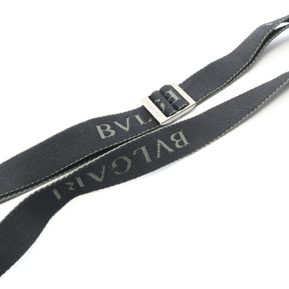 ショルダーバッグ レザー ブラック ブルガリ バッグ BVLGARI