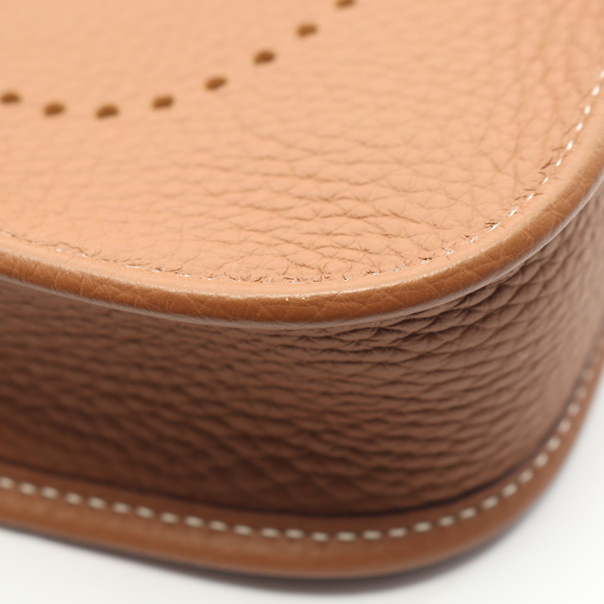 エヴリンTPM アマゾン ゴールド ショルダーバッグ トリヨンクレマンス ブラウン ゴールド金具 K刻印 エルメス バッグ HERMES