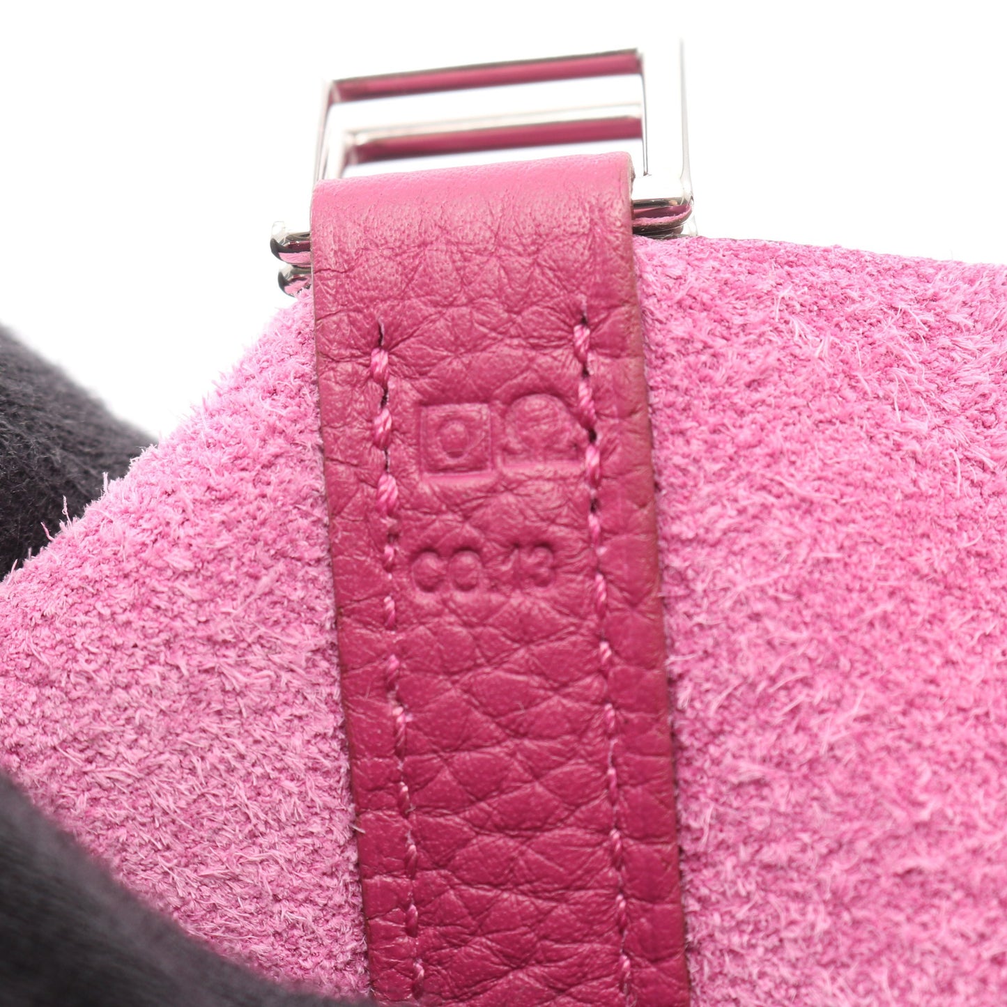 ピコタンロックPM トスカ ハンドバッグ トリヨンクレマンス ピンクパープル シルバー金具 □O刻印 エルメス バッグ HERMES